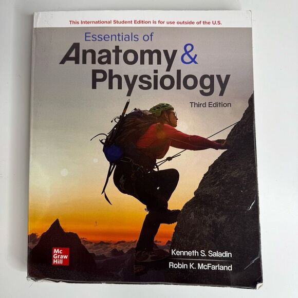 Essentials of Anatomy & Physiology, Third Edition, by Kenneth S. Saladin and Rob - Picture 1 of 4